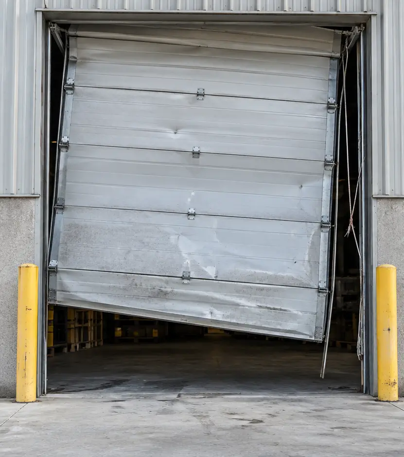Before commercial garage door repair in Galveston TX