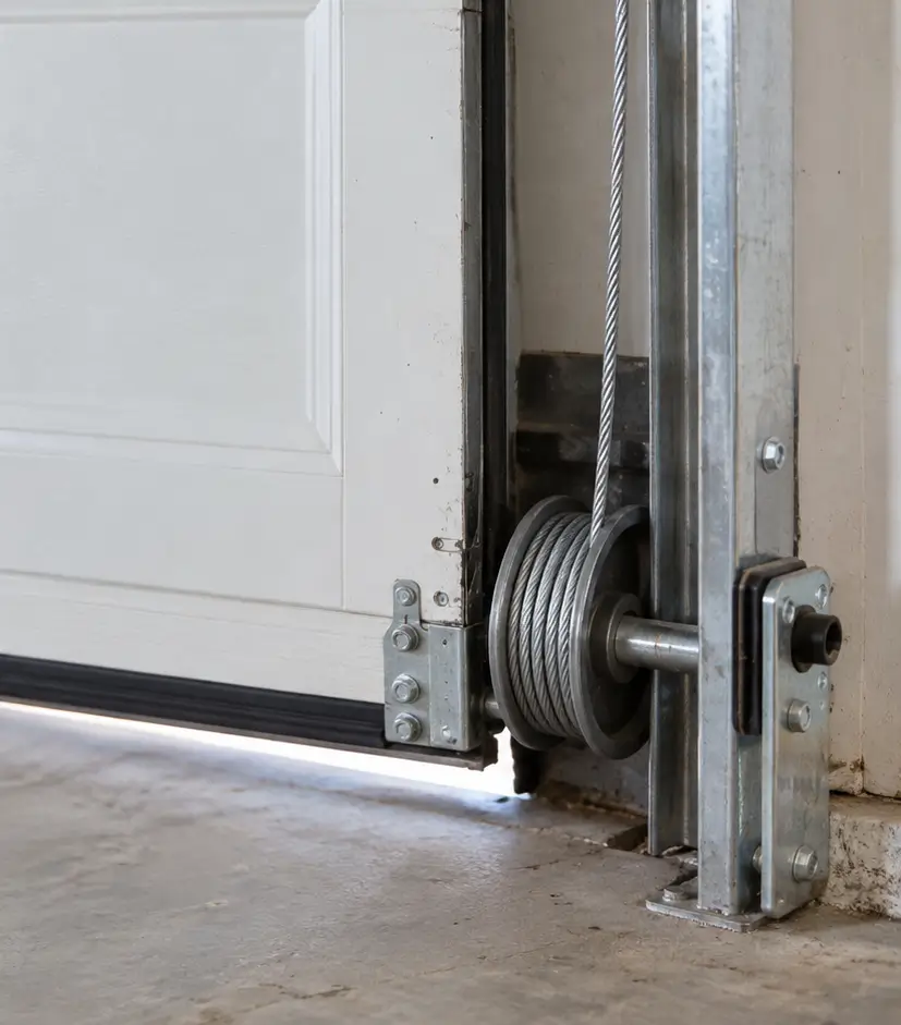 After garage door cable repair in Galveston TX
