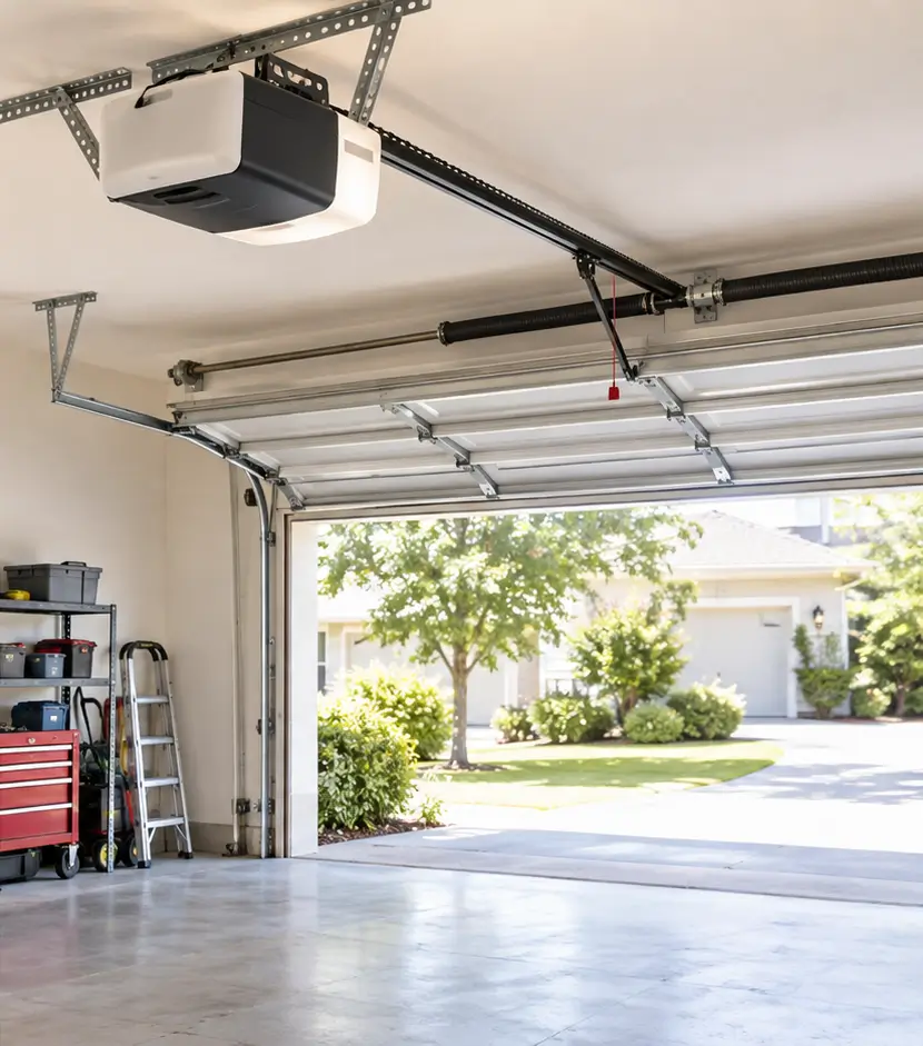 After garage door opener repair in Galveston TX