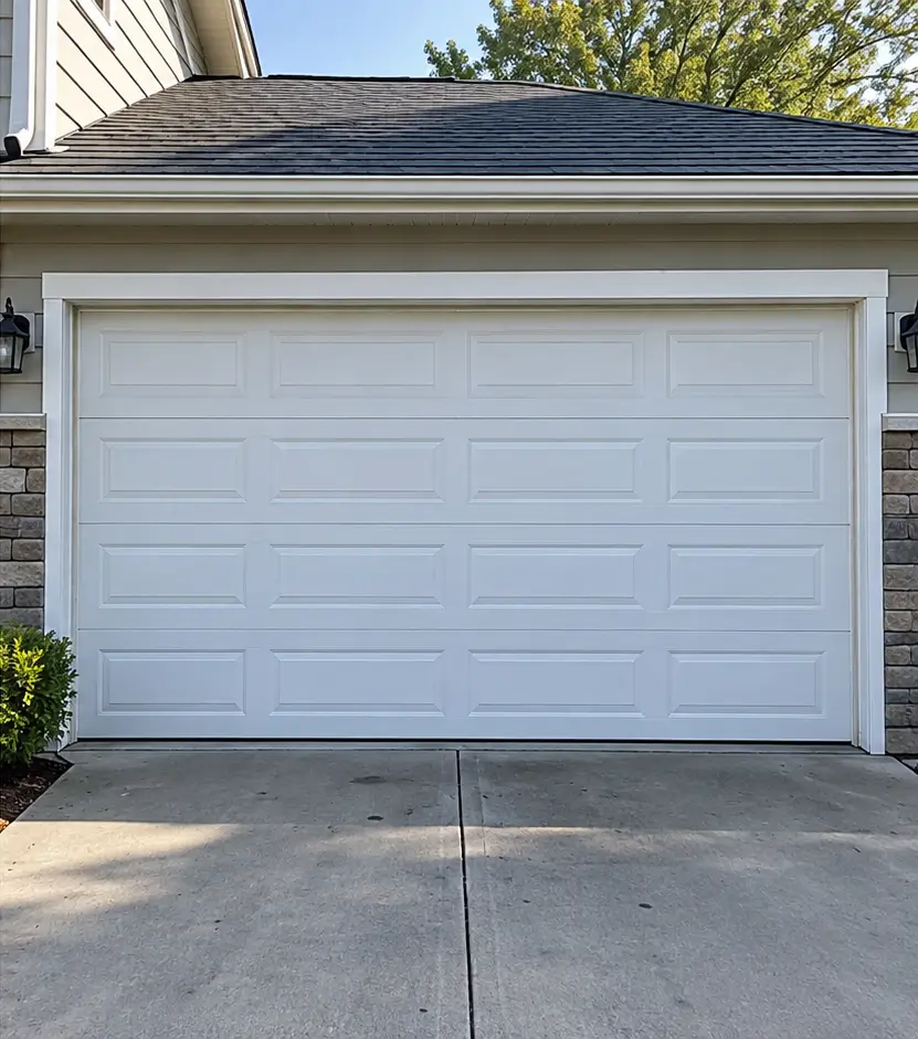 After garage door panel repair in Galveston TX